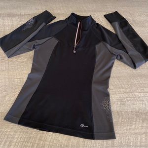 Eddie Bauer Sport Quarter Zip - XS
